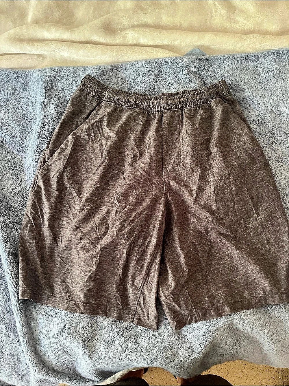 Lululemon Surge Short Athletic Shorts in Brown